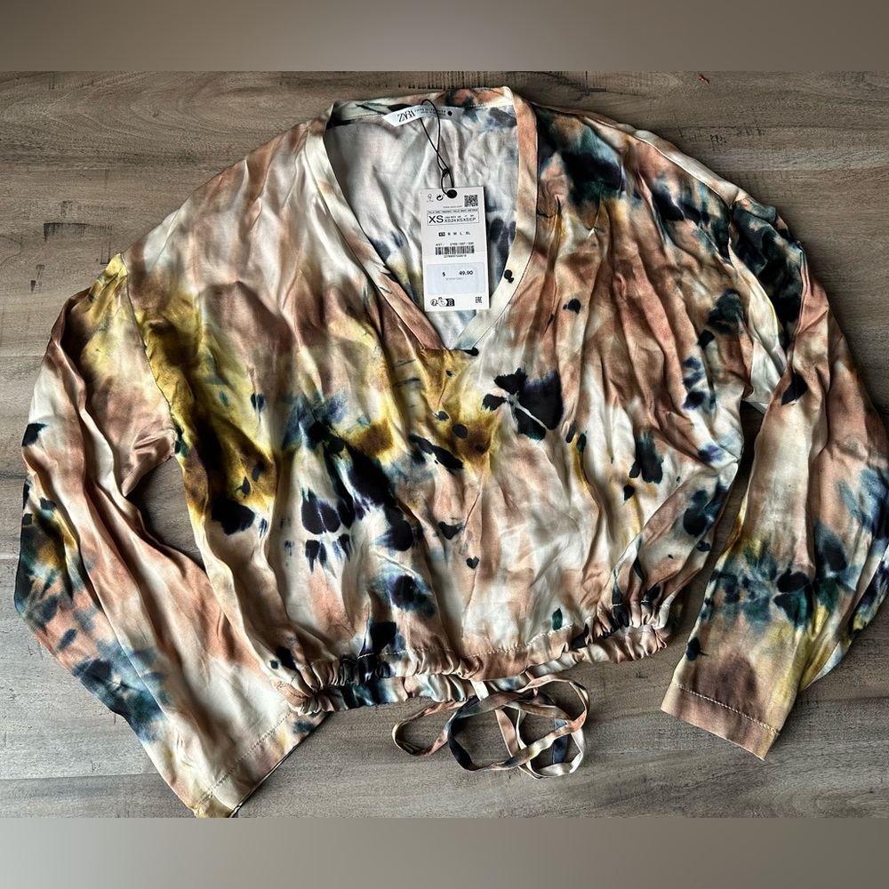 Zara V-Neck Women's Top